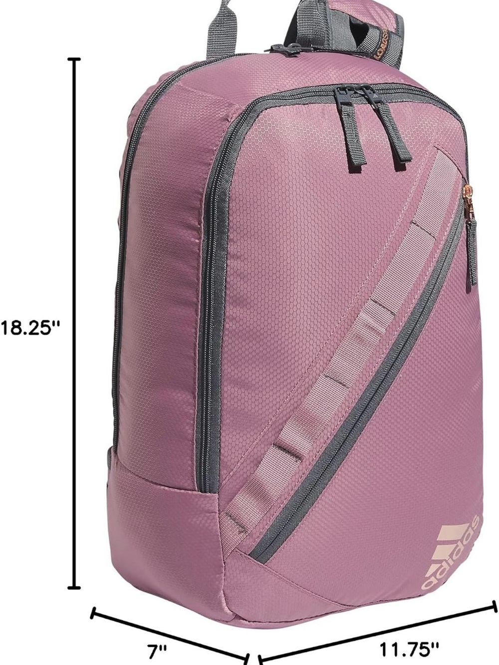 Adidas Backpack with Gray Accents